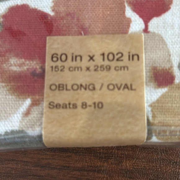 Autumn Trail Tablecloth 60 x 102” New in package - Picture 4 of 8